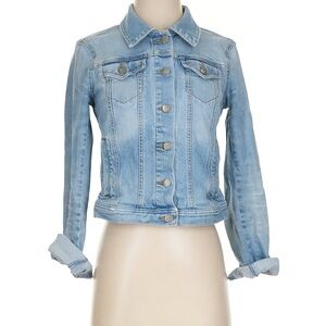 LOFT Light Blue Jean Jacket XS